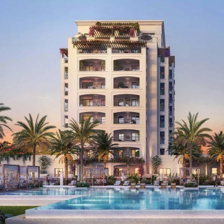 Exceptional 2-bedroom + maids room apartment for sale in Yas Golf Collection